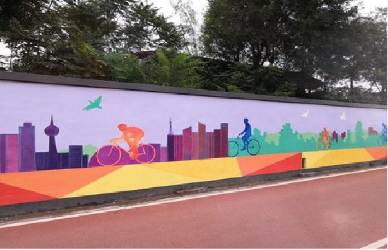 上林墙体彩绘-围墙