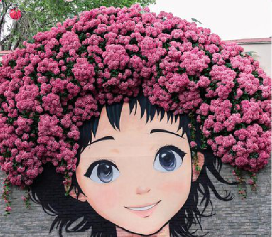 上林墙体彩绘-网红墙打卡