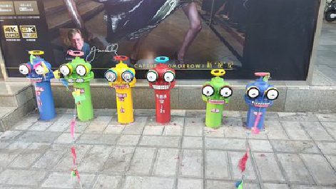 上林商业区彩绘