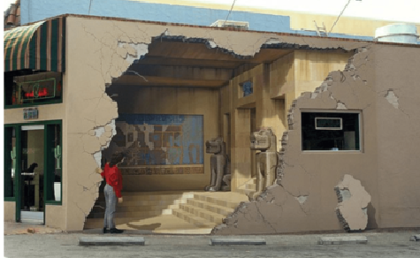 上林判断手绘墙好坏的标准。