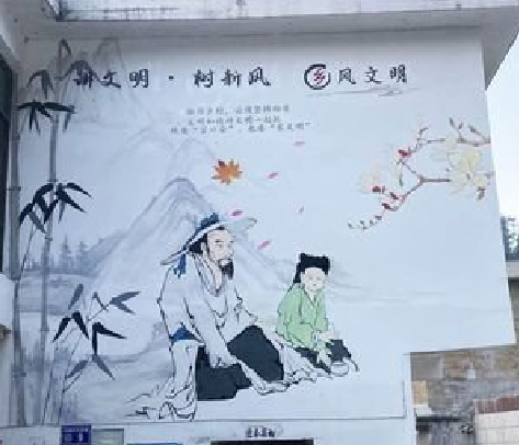 上林分享几个墙绘保养知识。