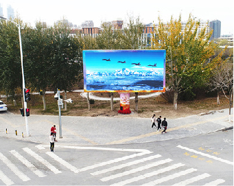 上林户外大屏广告投放要点。